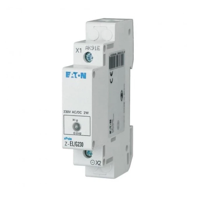 Lampka modułowa 1‑fazowa zielona 110‑240V AC/DC Z‑EL/G230 284922 - obrazek 1