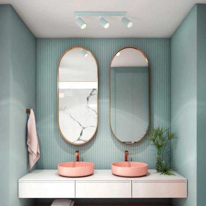 Lampa sufitowa LIVIA MINT potrójna z reflektorkami GU10 10236 TK Lighting - obrazek 2