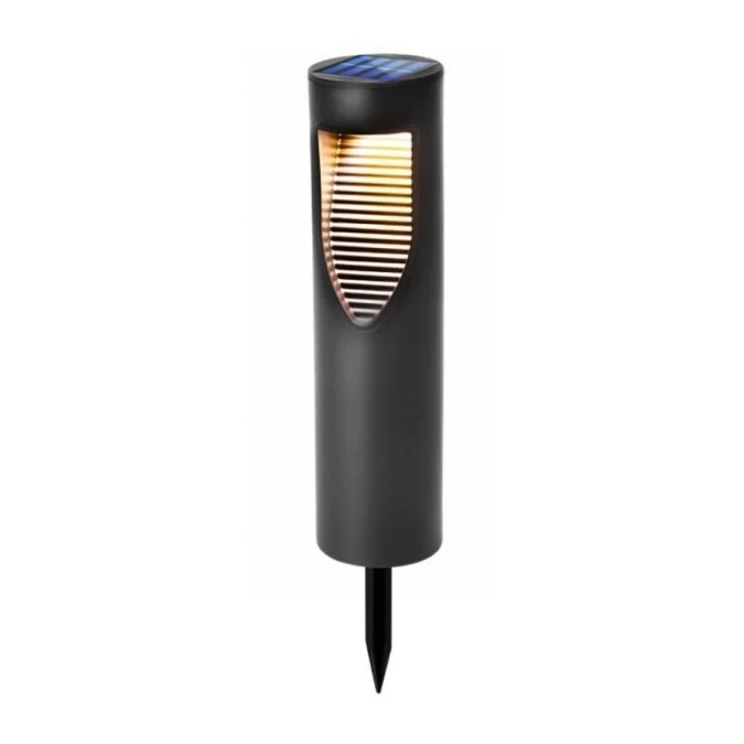 Lampa Solarna Ogrodowa LED Wbijana Słupek 34cm BURGO 4000K IP44 LUMILED - obrazek 1