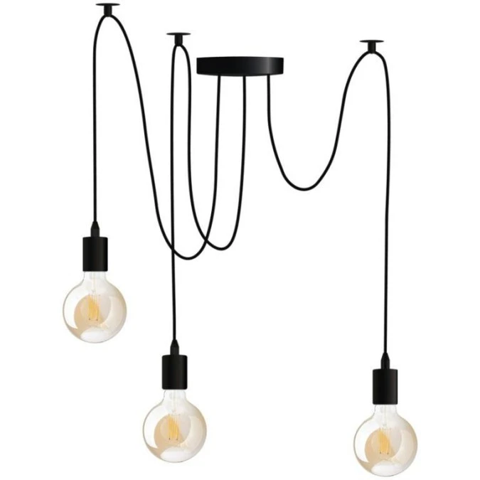 Lampa wisząca sufitowa ARANE PAJĄK 3 ramiona do LED 3x E27 LUMILED - obrazek 1