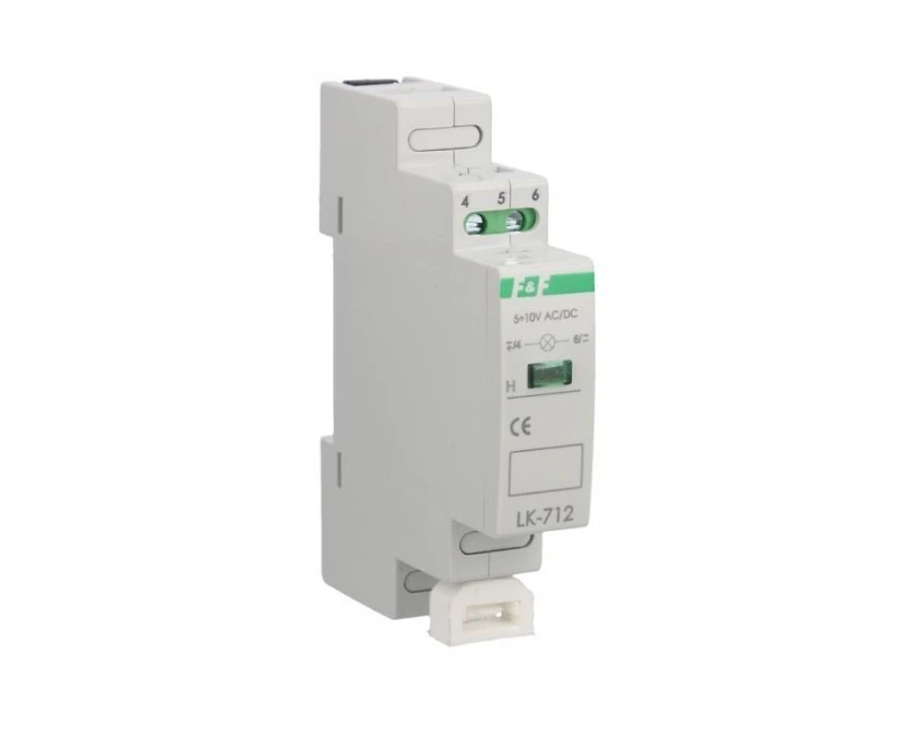 Lampka modułowa 1‑fazowa zielona 5‑10V AC/DC LK‑712G‑5‑10V - obrazek 3