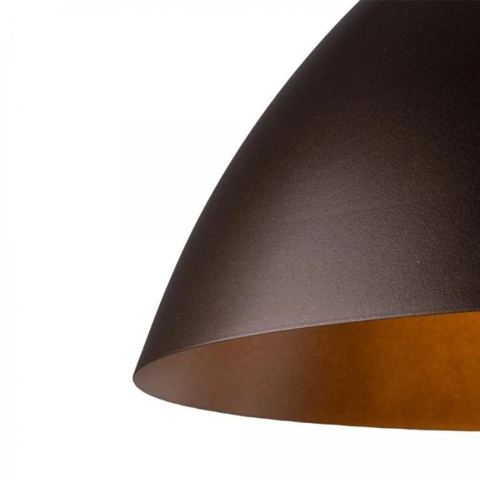 Lampa wisząca brązowa FARO 1xE27 4509 TK Lighting - obrazek 2