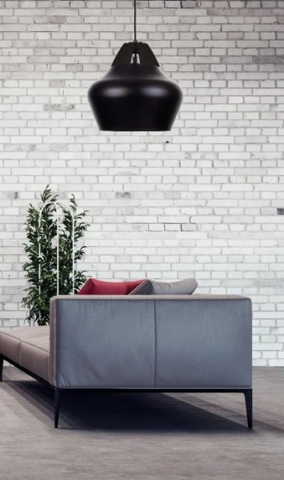 Lampa wisząca nowoczesna 1xE27 NEGRO WOOD BLACK - obrazek 2