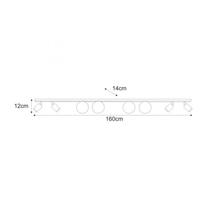 Lampa sufitowa K‑5493 z serii SWING Kaja Lighting - obrazek 2