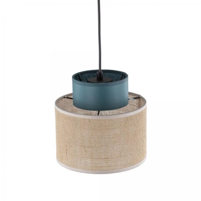 Lampa wisząca z podwójnym kloszem DUO JUTA GREEN na E27 3257 TK Lighting - obrazek 3