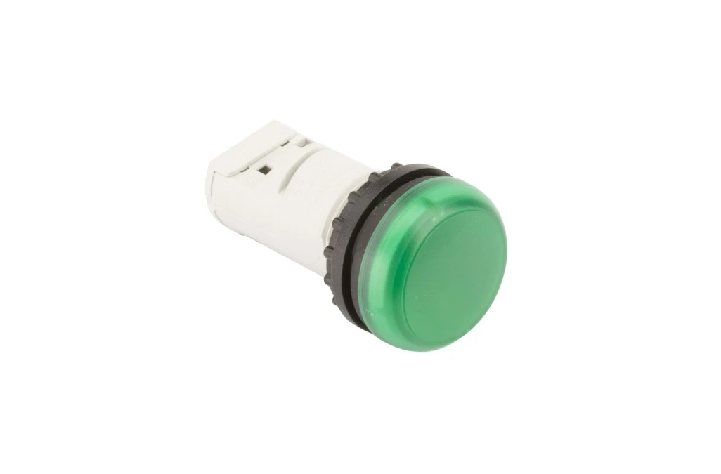 Lampka sygnalizacyjna 22mm zielona do żarówek z trzonkiem BA M22‑LC‑G 216909 - obrazek 3