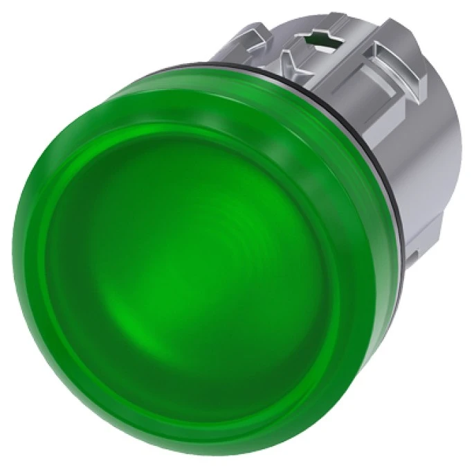 Lampka sygnalizacyjna zielona 22mm metal SIRIUS ACT 3SU1051‑6AA40‑0AA0 - obrazek 1