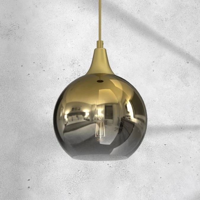 Lampa wisząca MONTE GOLD fi 200 1xE27 MLP8400 Milagro - obrazek 3