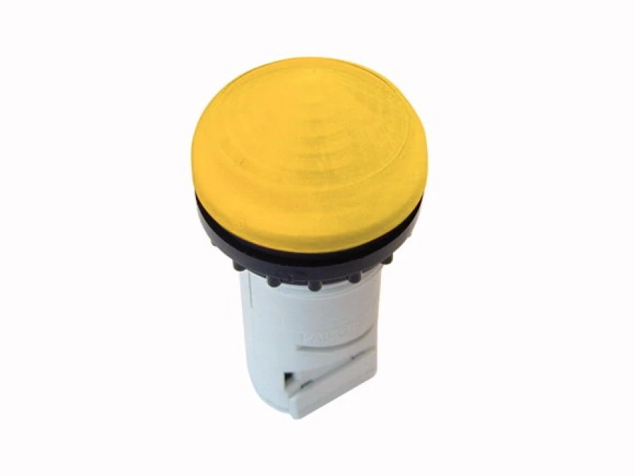 Lampka sygnalizacyjna 22mm żółta wystająca M22‑LCH‑Y 216917 - obrazek 1