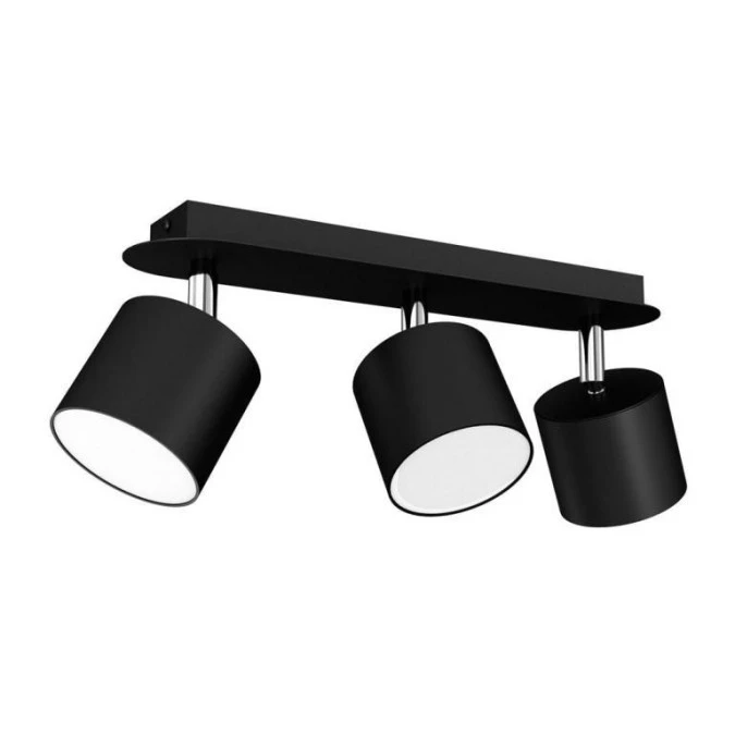 Lampa sufitowa DIXIE BLACK 3xGX53 MLP7601 Milagro - obrazek 1