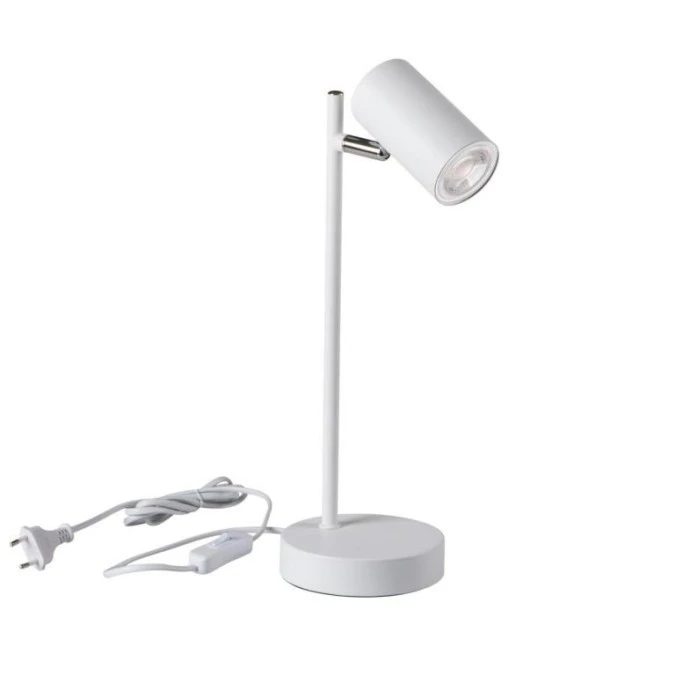 Lampa stołowa EVALO TL GU10 W‑SR max 10W biały 35785 - obrazek 1