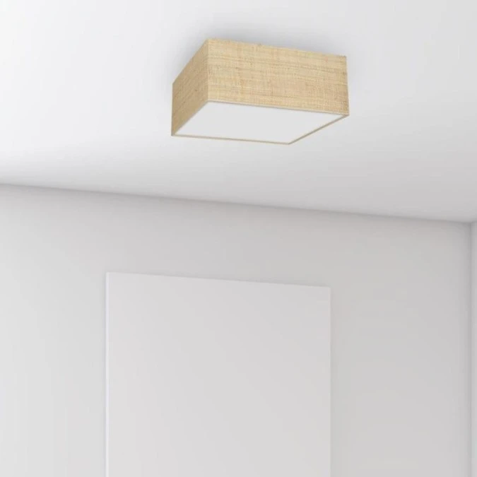 Lampa sufitowa MARSHALL WHITE / RATTAN 3xE27 MLP7485 Milagro - obrazek 3