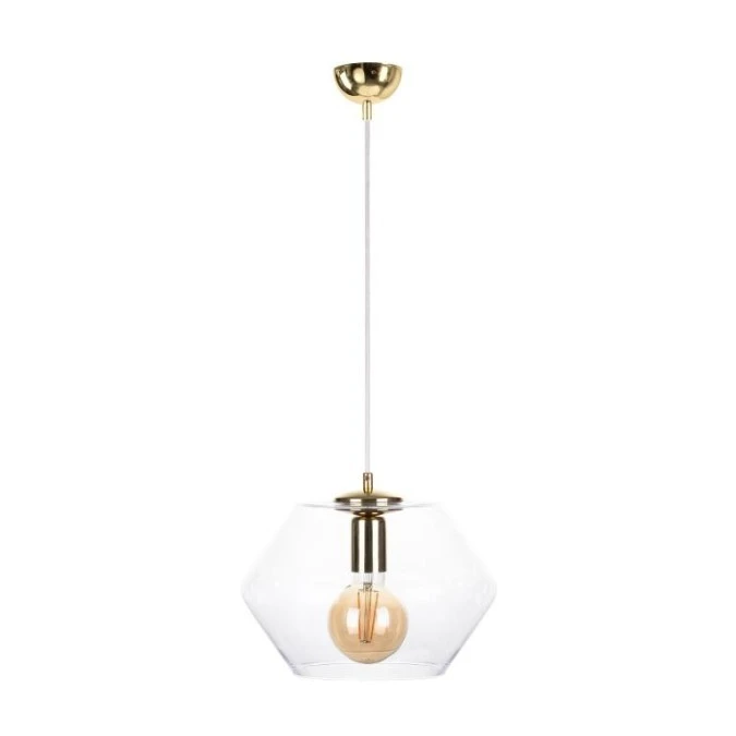 Lampa wisząca nowoczesna 1xE27 EVE GOLD - obrazek 1