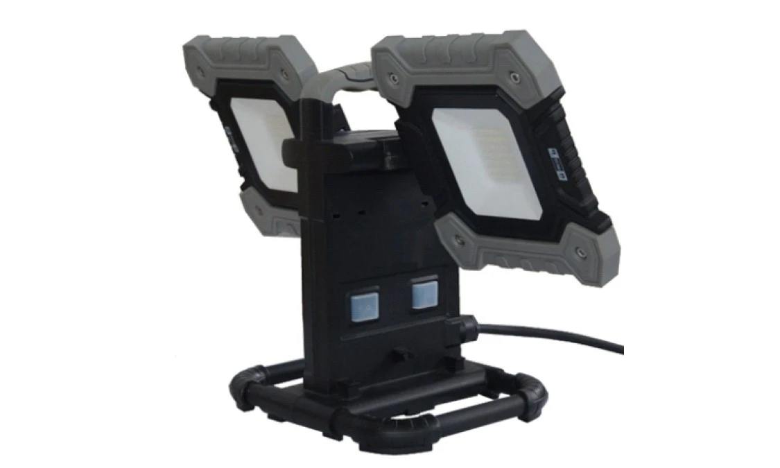 Lampa przenośna 60W (2x30W) LED SMD LS2x30AW 6500K 6300lm IP54 16103 - obrazek 1