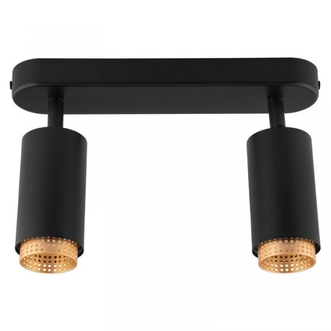 Lampa Sufitowa SPOT TUBA Reflektor Oprawa GU10 Czarny ELIGIS LUMILED - obrazek 3
