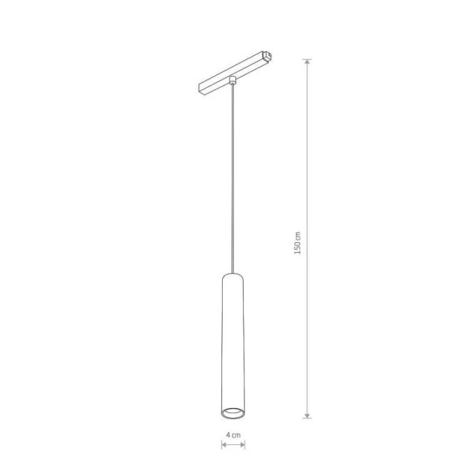 Lampa wisząca ROLLER LED 9W do systemu szynowego LVM 10146 Nowodvorski - obrazek 2