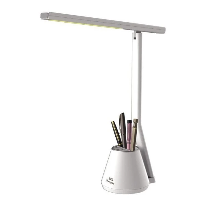 Lampka biurkowa KIKI LED, barwa światła regulowana, organizer K‑BL1066 BIAŁY Kaja Lighting - obrazek 1