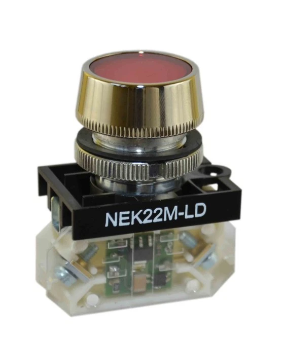 Lampka sygnalizacyjna 22mm 24‑230V AC/DC IP65 czerwona W0‑LDU1‑NEK22MLD C - obrazek 3