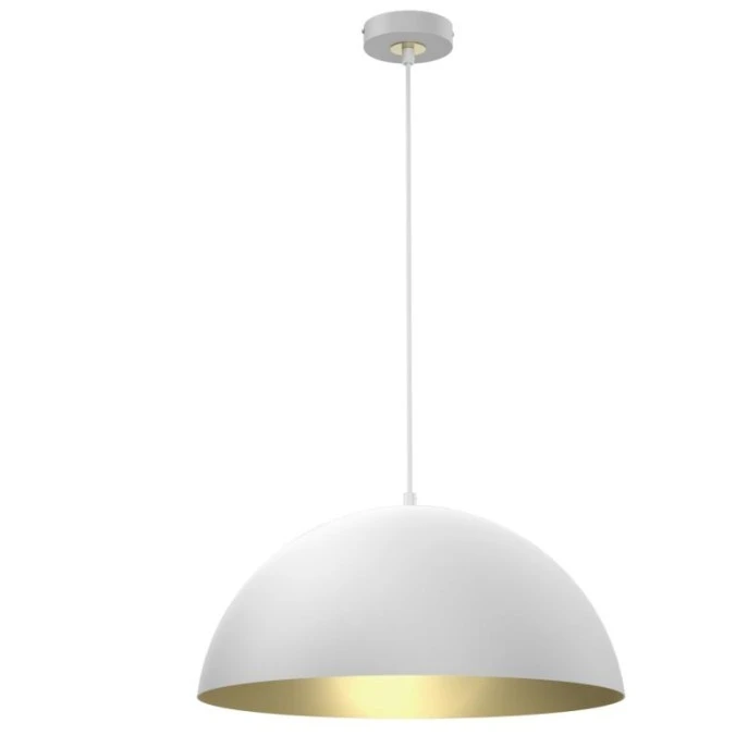 Lampa wisząca BETA WHITE/GOLD 1xE27 45cm MLP7974 Milagro - obrazek 1