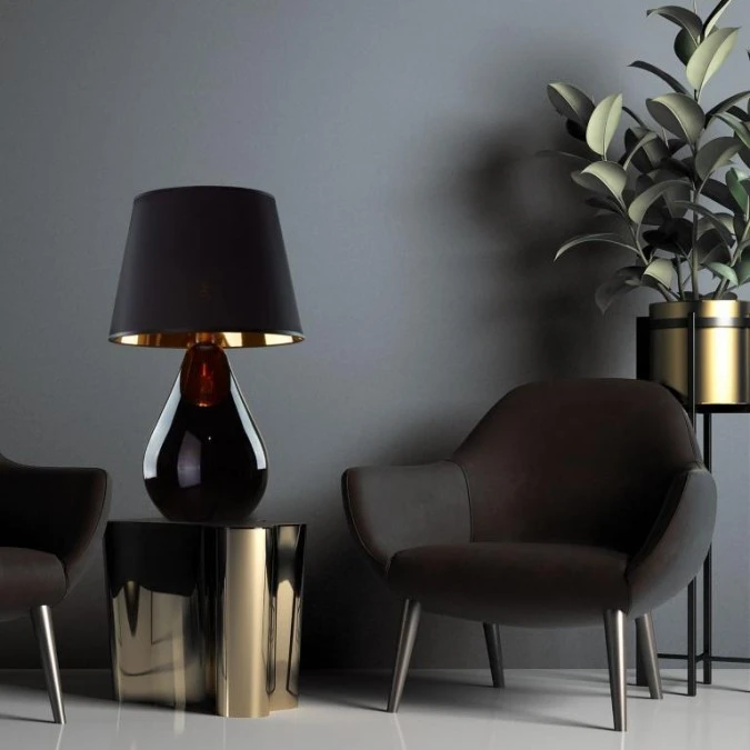 Lampa stołowa LACRIMA BLACK 5454 TK Lighting - obrazek 2