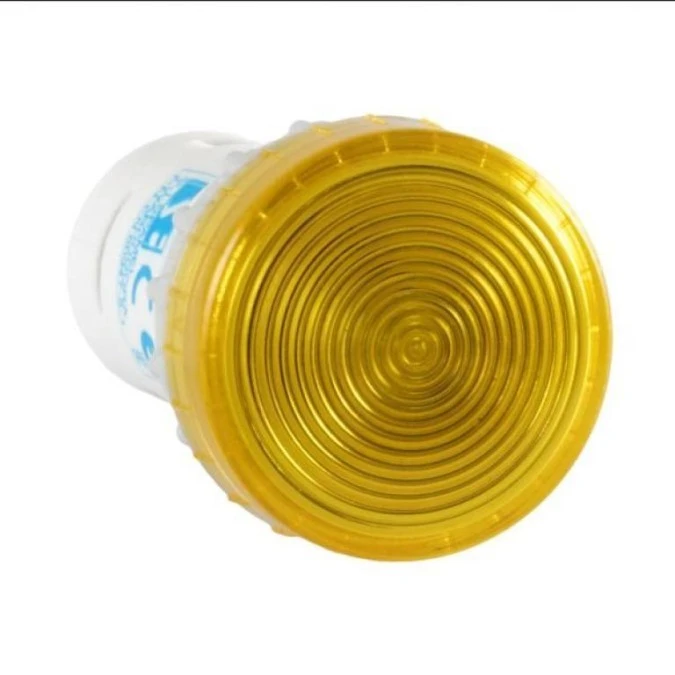 Lampka sygnalizacyjna żółta 24V LED SP22‑LG‑24‑LEDAC/DC - obrazek 1