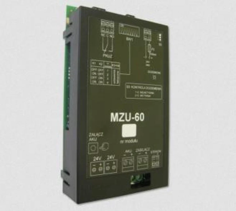 Moduł zasilania uniwersalnego (16A/24V DC) MZU‑60 - obrazek 1