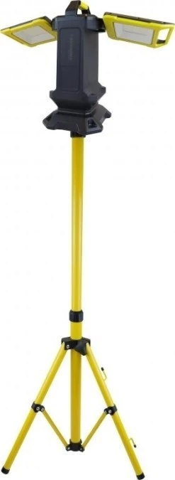 Lampa warsztatowa LED HERCULES 2x25W 4000lm i 2000lm 6500K IP54 na statywie GW‑0032 - obrazek 1