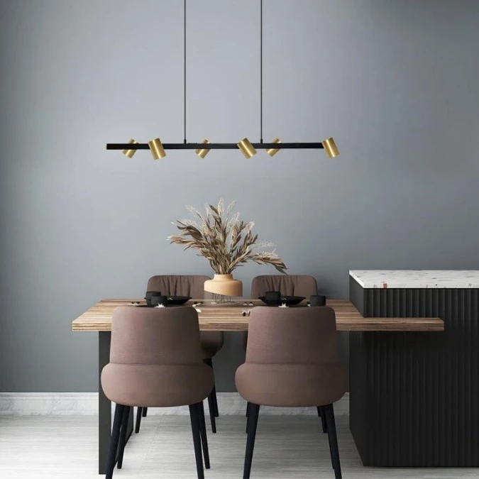 Lampa wisząca SNOW 6 linia złota LP‑731/6L GD Light Prestige - obrazek 3