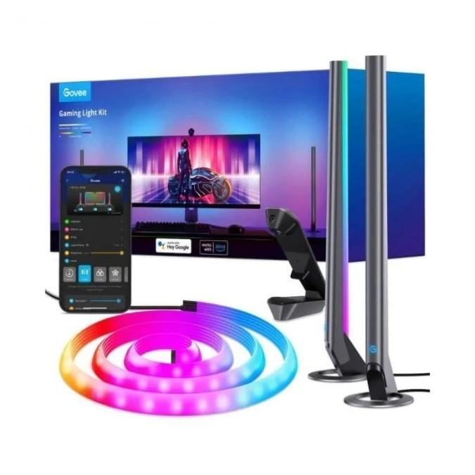 Lampy LED RGBICWW, Wi‑Fi, Alexa, Google Govee H604A Dreamview G1 Pro