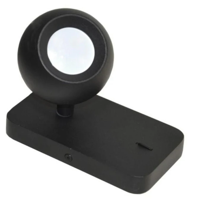Lampa spotlight Colm 1xGU10 czarna kinkiet - obrazek 1