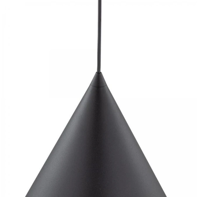 Lampa wisząca czarna nowoczesna CONO E27 klosz‑stożek 10057 TK Lighting - obrazek 3