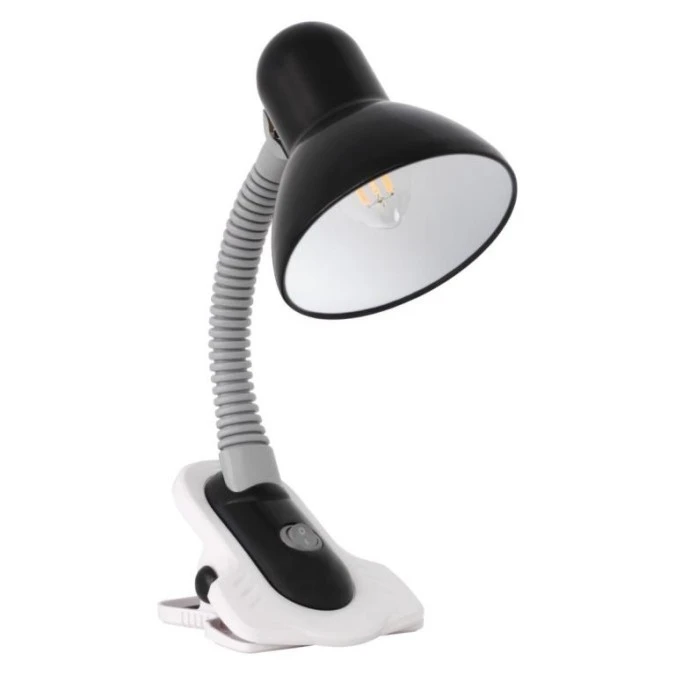 Lampka biurkowa max 10W LED E27 IP20 II klasa SUZI HR‑60‑B czarny 07151 - obrazek 3