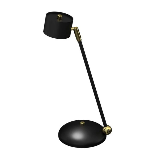 Lampka biurkowa ARENA BLACK/GOLD 1xGX53 MLP7764 Milagro - obrazek 3