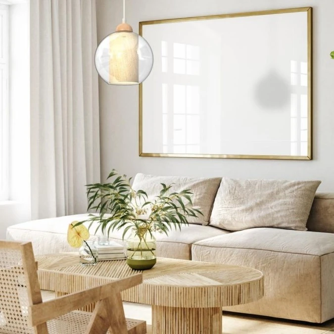 Lampa wisząca TELA 1xE27 fi20 MLP7955 Milagro - obrazek 3