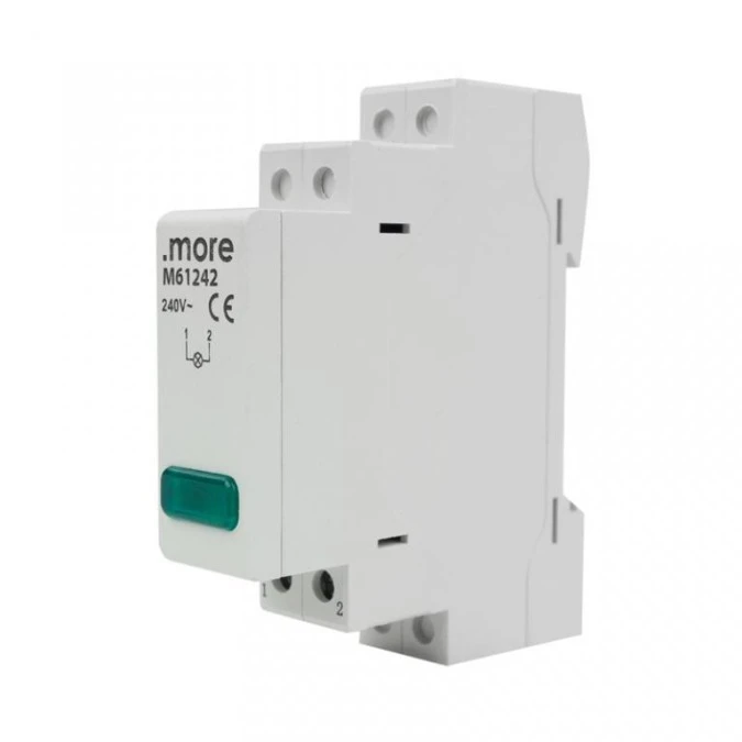 Lampka modułowa 1‑fazowa zielona LED M61242 - obrazek 1