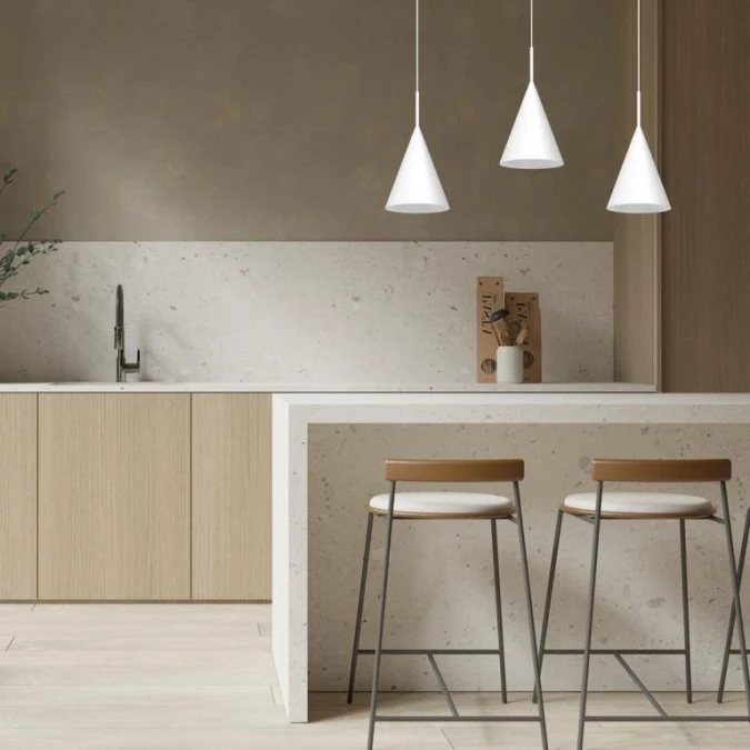 Lampa wisząca CAPITAL WHITE Ø17cm 1xGX53 MLP0965 Milagro - obrazek 2