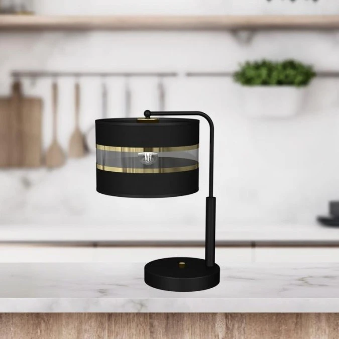 Lampka Nocna ULTIMO BLACK 1xE27 MLP7343 Milagro - obrazek 3