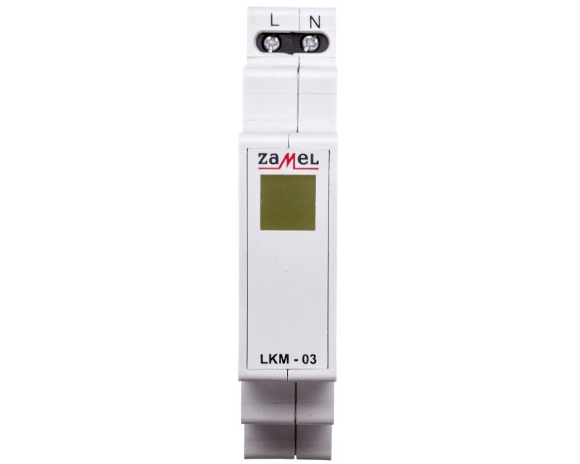 Lampka modułowa 1‑fazowa żółta LKM‑03‑30 230V LED EXT10000046 - obrazek 2