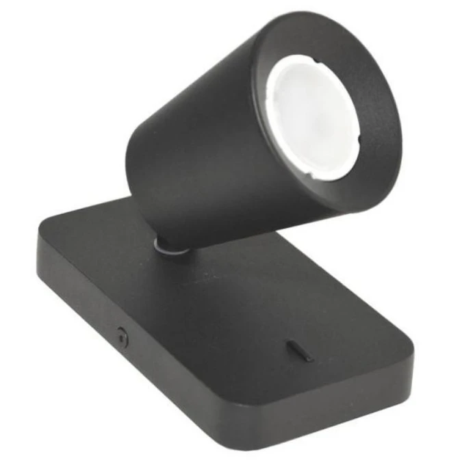 Lampa spotlight Trelo 1xGU10 czarna - obrazek 1