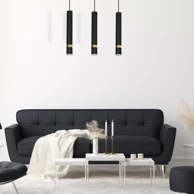 Lampa wisząca JOKER BLACK/GOLD 3xGU10 MLP6080 Milagro - obrazek 3