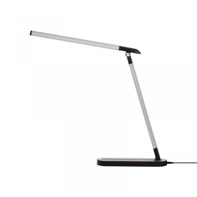Lampka biurkowa czarno‑srebrna, ledowa z serii NIKO K‑MT‑206 CZARNY Kaja Lighting - obrazek 1