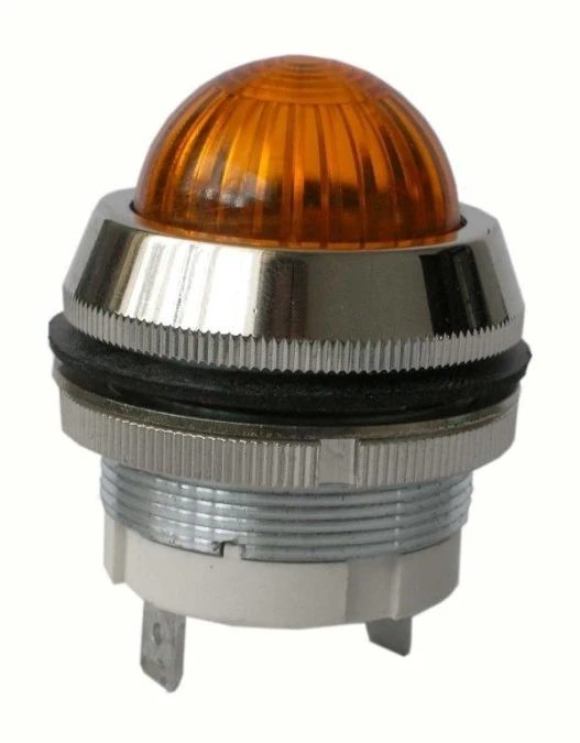 Lampka sygnalizacyjna 30mm żółta 24‑230V AC/DC W0‑LDW‑D30SH G - obrazek 1