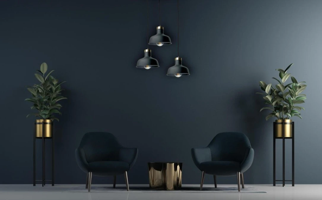 Lampa wisząca nowoczesna 3x E27 HEBE BLACK - obrazek 2