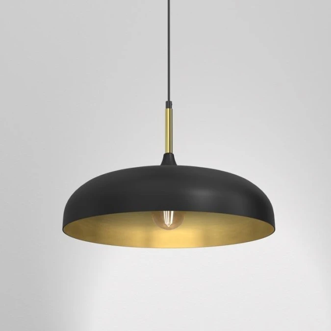 Lampa wisząca LINCOLN BLACK/GOLD 1xE27 MLP7898 Milagro - obrazek 3