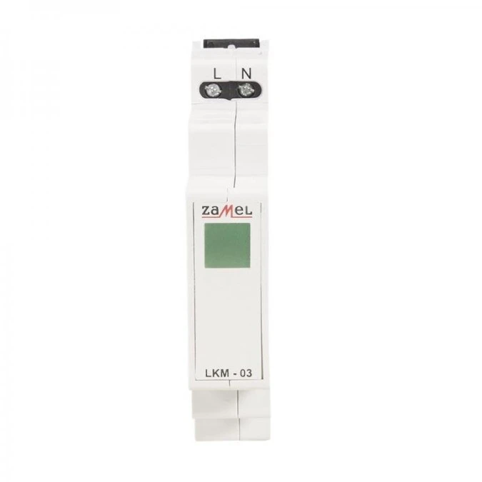 Lampka modułowa 1‑fazowa zielona 230V LED LKM‑03‑20 EXT10000045 - obrazek 3