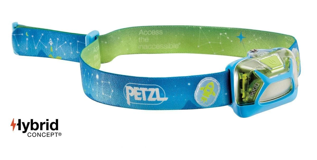 Latarka czołowa, czołówka dla dzieci Petzl Tikkid E091BA00 niebieska - obrazek 1