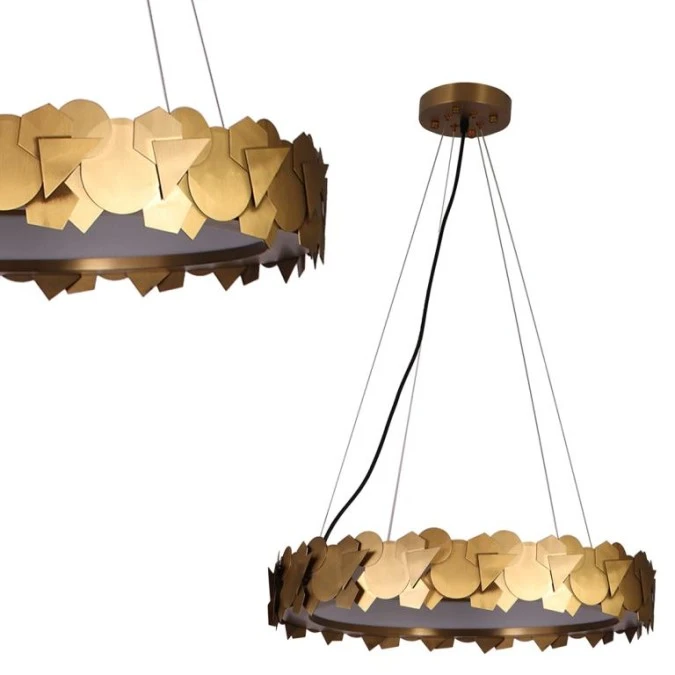 Lampa wisząca SOHO GOLD 24W LED ML6156 Milagro - obrazek 1