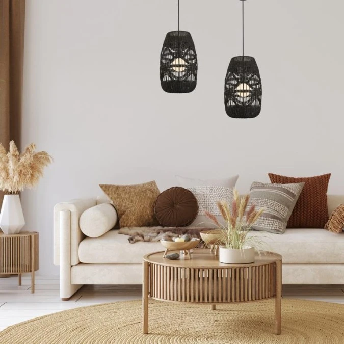 Lampa wisząca ARONA BLACK 1xG9 fi 250 ML0354 Milagro - obrazek 3