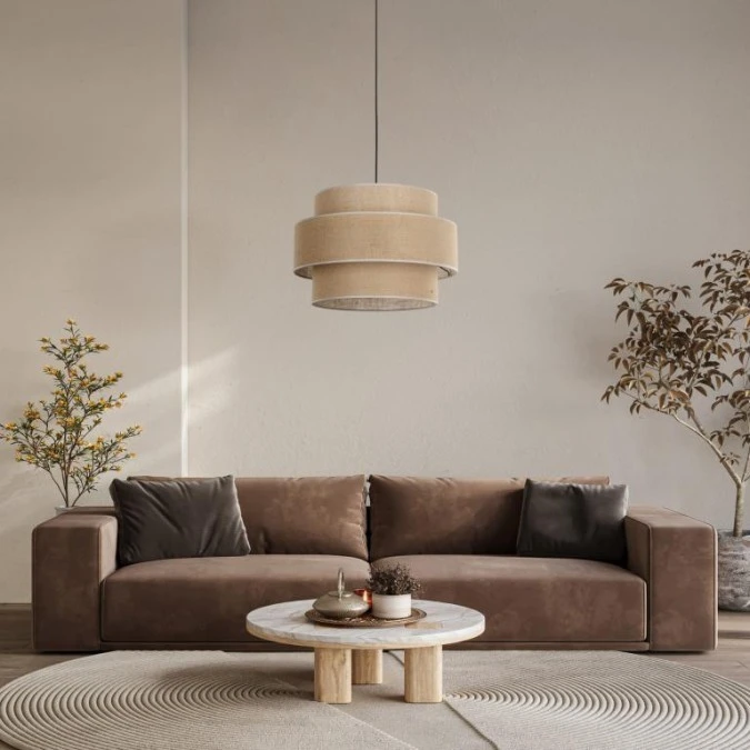 Lampa wisząca do salonu w stylu boho CALISTO 5402 średnica 50cm 3xE27 TK Lighting - obrazek 2