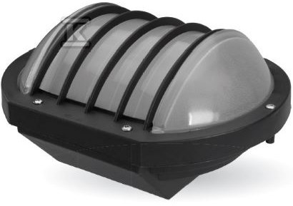 Oprawa ROLLO, E27, 100W, biała-polipropylen, klosz matowy-szkło, IP54, siatka plastikowa 5902767982184